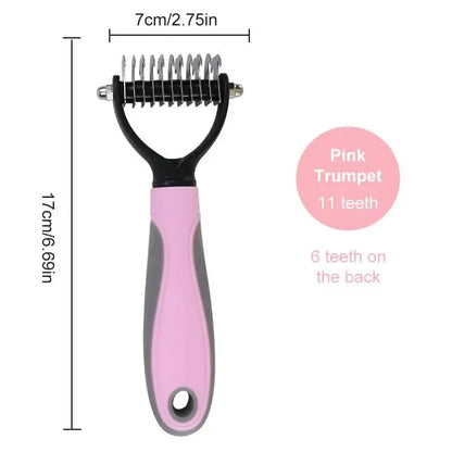 Pet Knotter Double-Sided Deshedding Comb